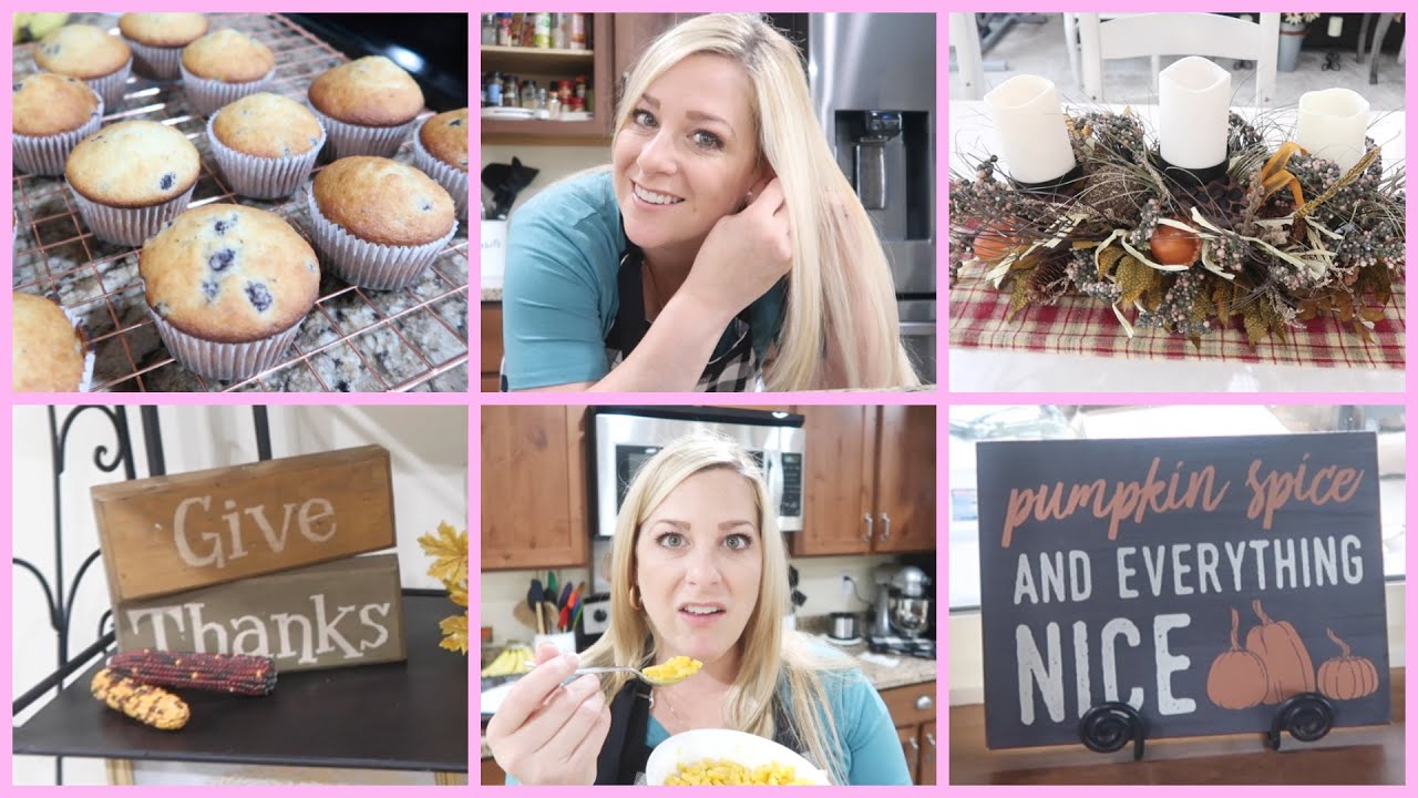 THIS HOMEMAKER'S LIFE / FALL DECOR / GET IT DONE WITH ME