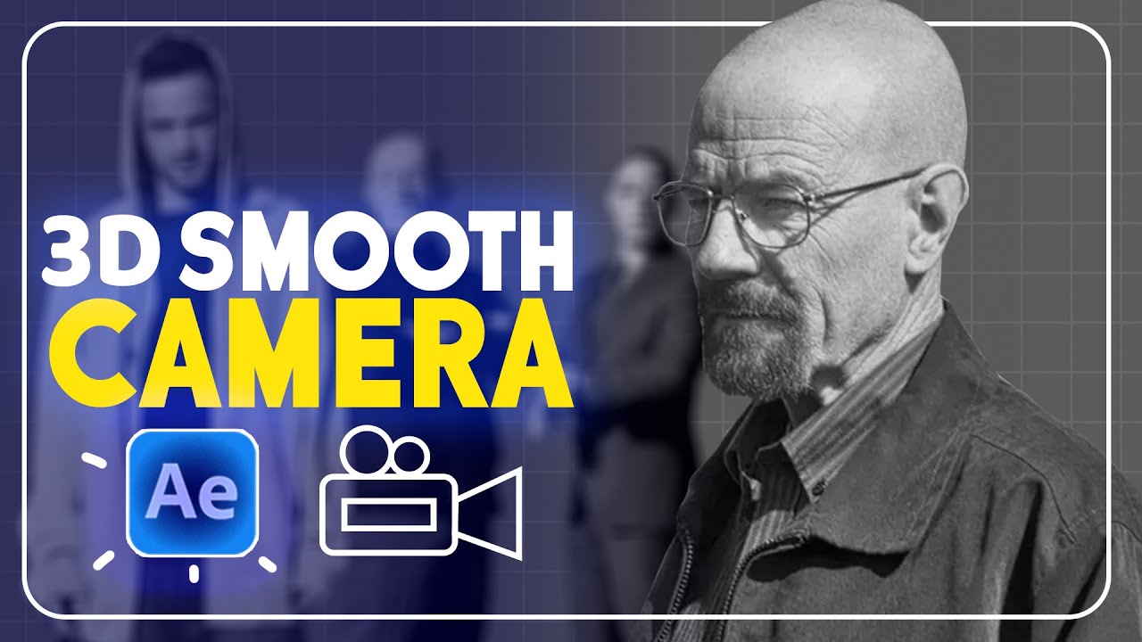 Плавные движения камеры в 3D-вступлении в обучающих материалах по After Effects