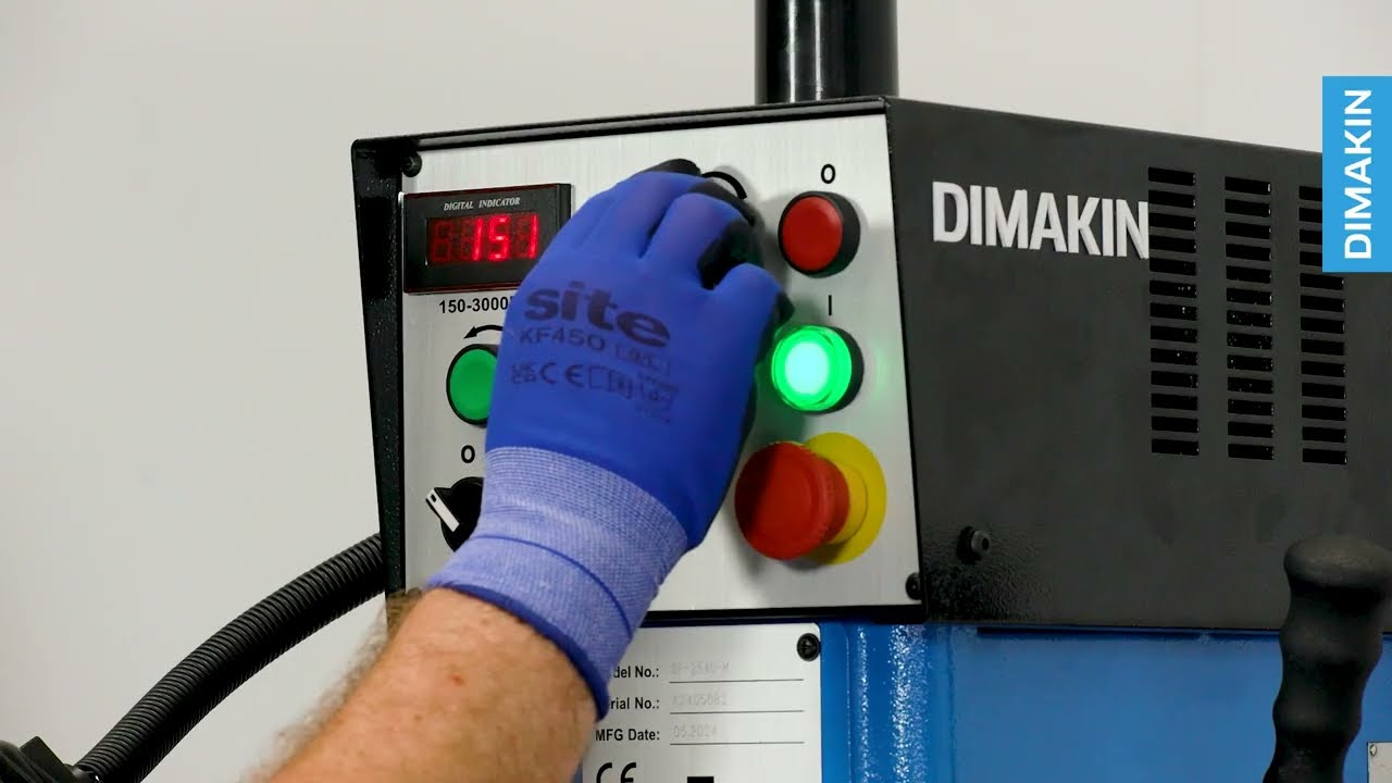 DP-2540-M Pillar Drill: Precision, Durability & Complete Control