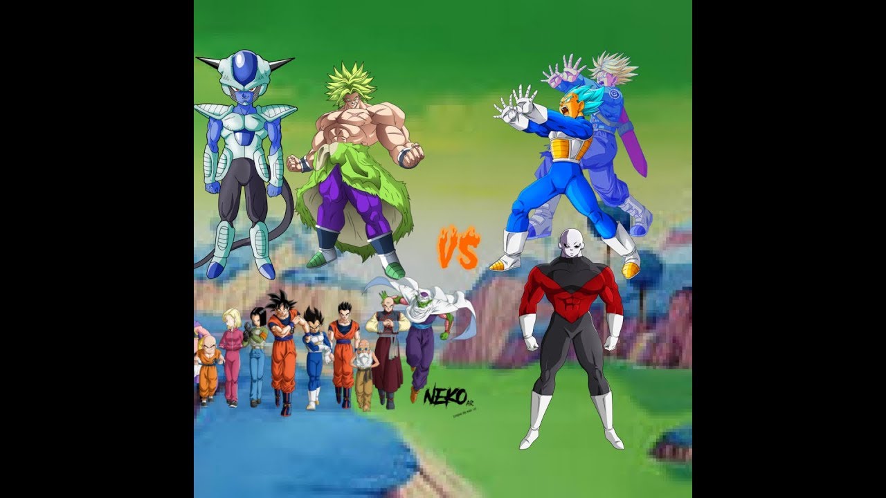 Devolution Z-Battle (Father-Son Galick Gun) / (Burning Ultimate Warrior Jiren)