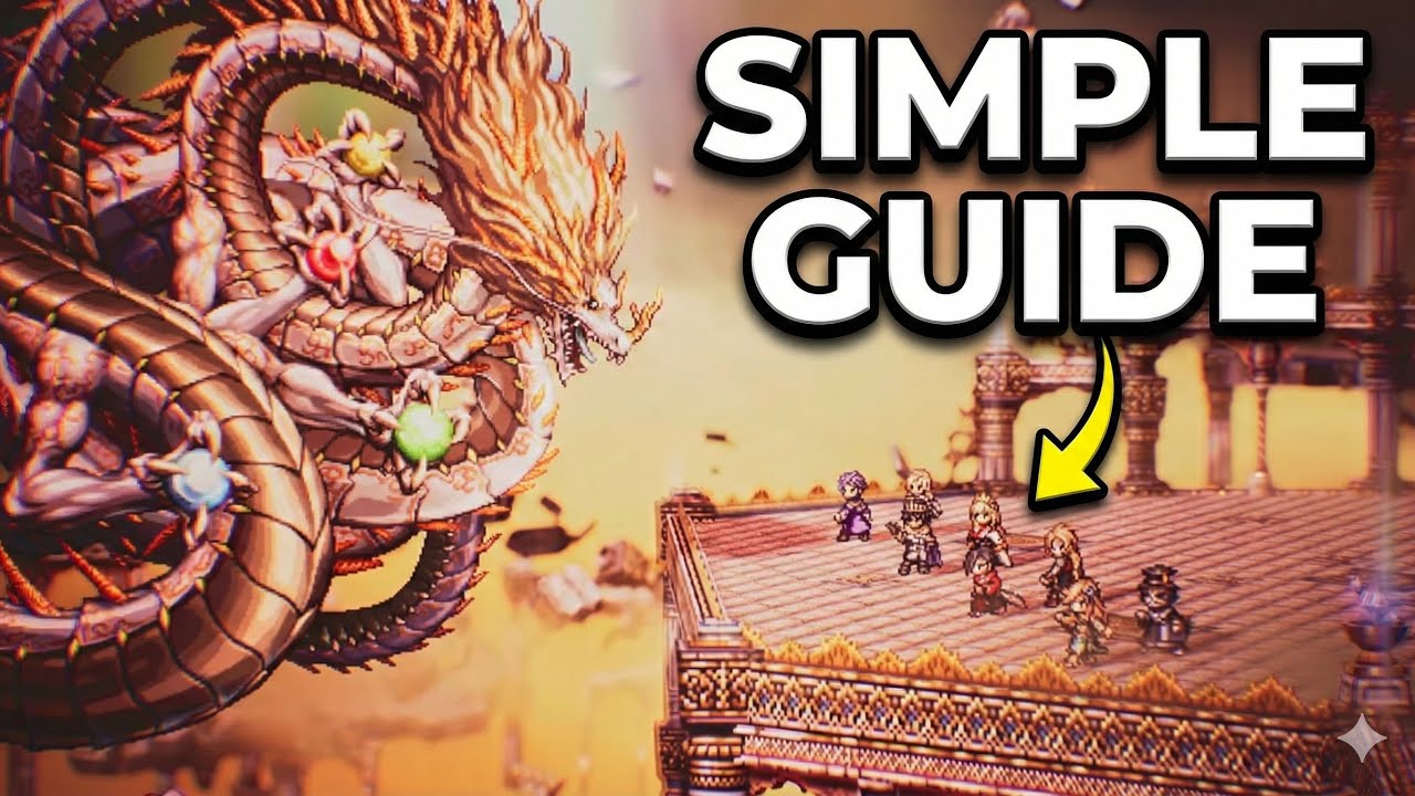 How to Beat Amatsukami no Orochi (Simple Guide) | Octopath Traveler 0
