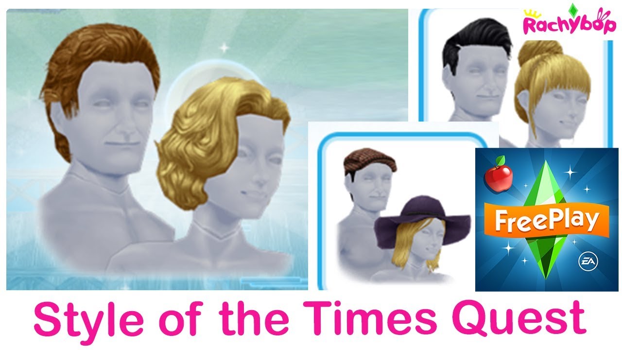 The Sims Freeplay Time Capsule quest re-run [July/Aug 2020] Style of the times