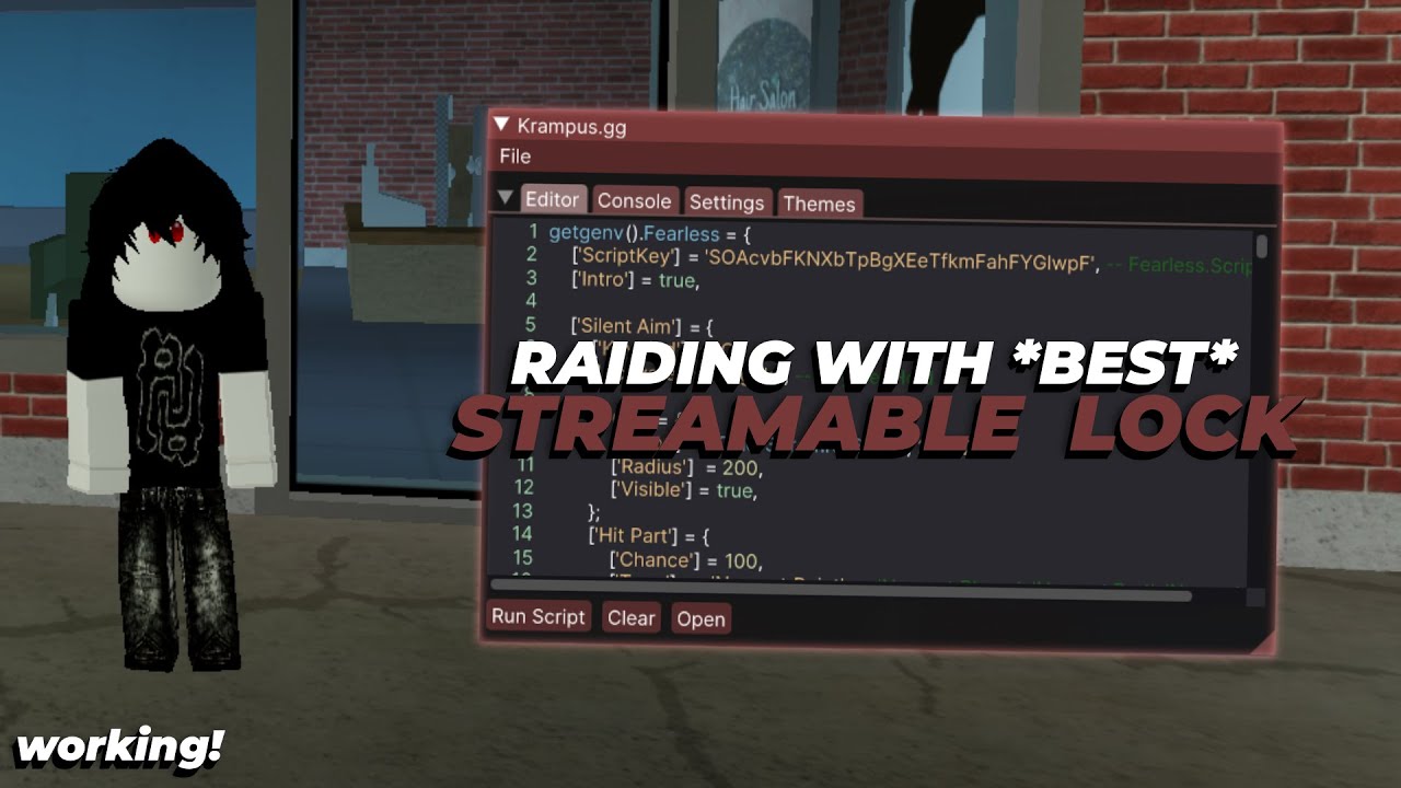 [НОВОЕ] *ЛУЧШИЙ* СТРИМИНГОВЫЙ ХАК/СКРИПТ БЕСШУМНОГО ПРИЦЕЛА DA HOOD (ИСПОЛЬЗУЮТ ЗВЕЗДЫ🌟) (AIMLOCK...