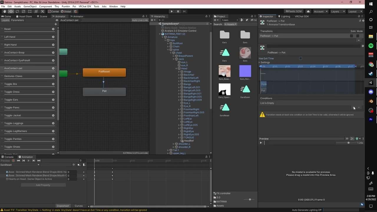 VRCHAT Avatar Contacts Tutorial - Headpat