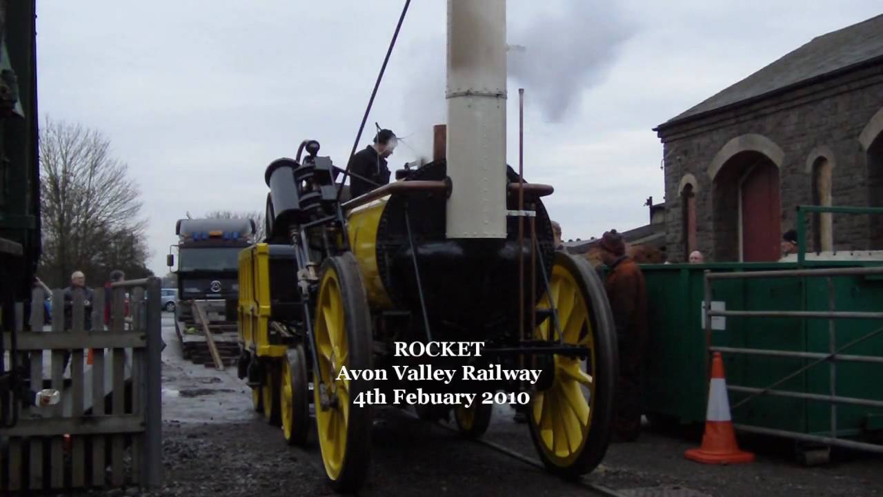 4) ROCKET AT AVON VALLEY RAILWAY BITTON ENGLAND 04/02/2010