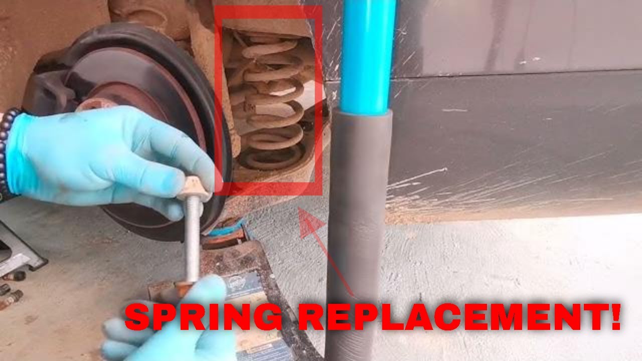 HOW TO REPLACE REAR SPRINGS ON ANY SKODA/SEAT/PASSAT B6/B7