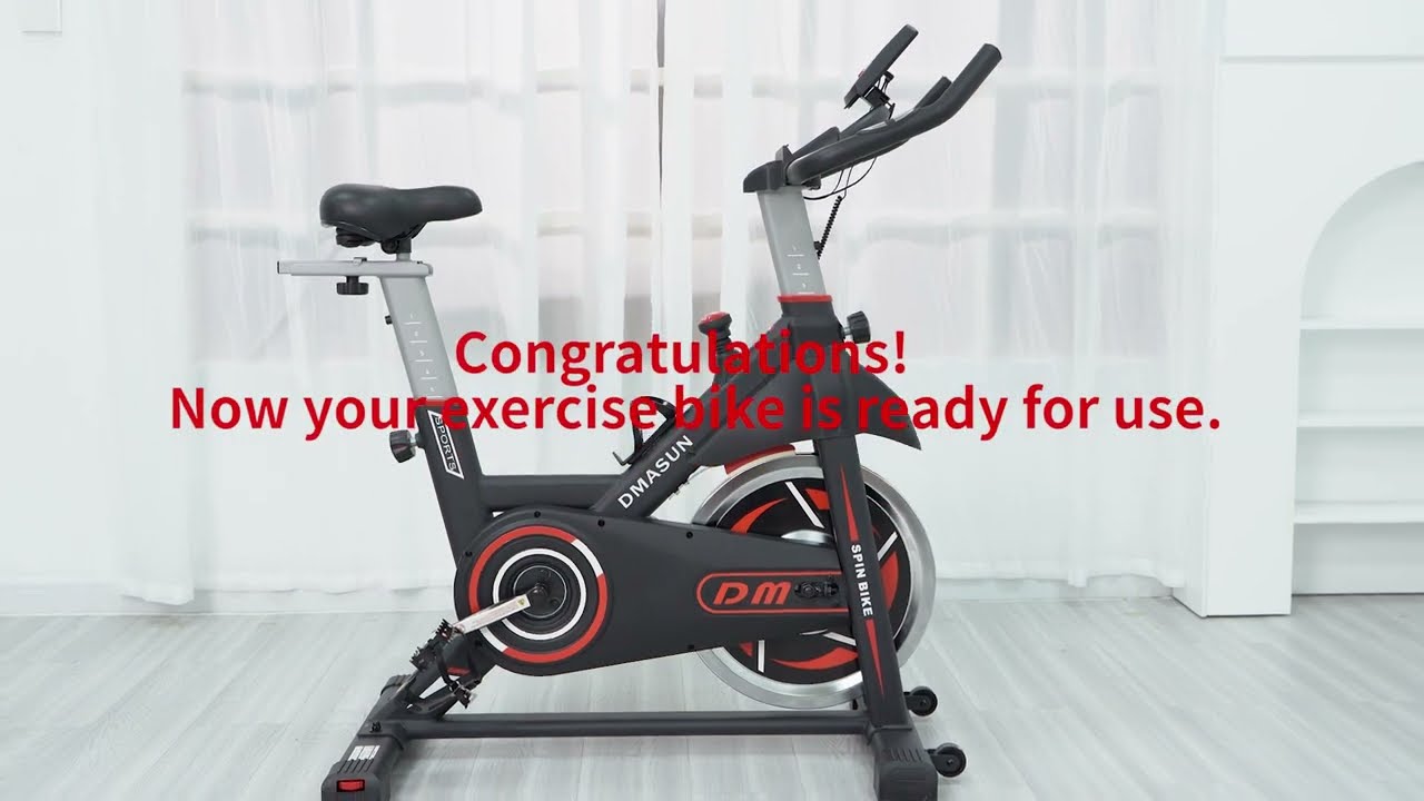 DMASUN EXERCISE BIKE ASSEMBLY - 8702