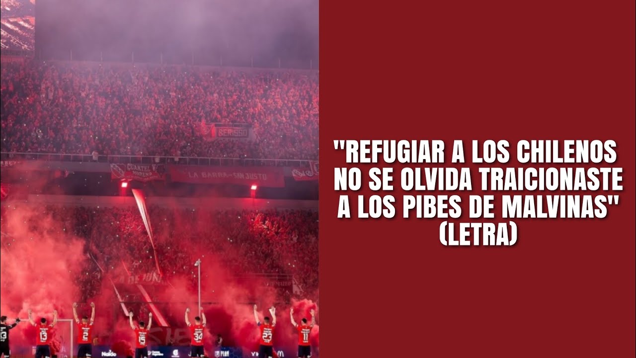 NUEVA CANCI&Oacute;N de INDEPENDIENTE a la U de CHILE 
