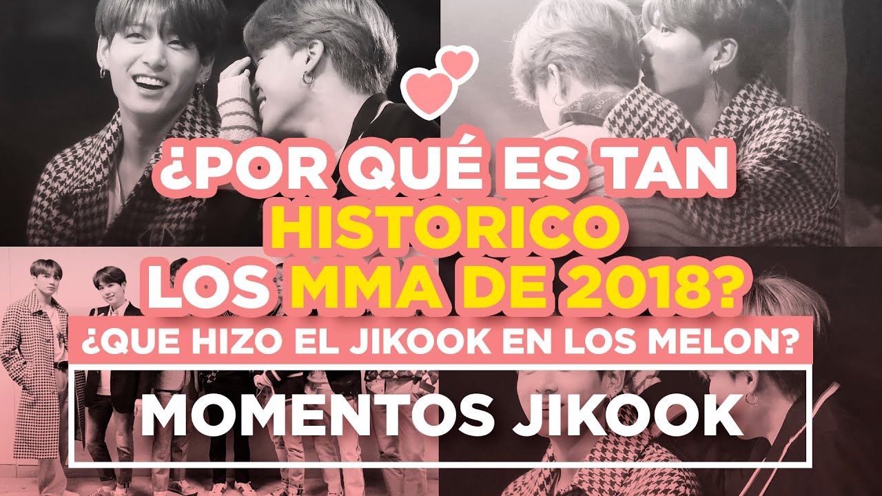 JIKOOK - MOMENTOS EN LOS MMA 2018 | MELON MUSIC AWARDS (Cecilia Kookmin)