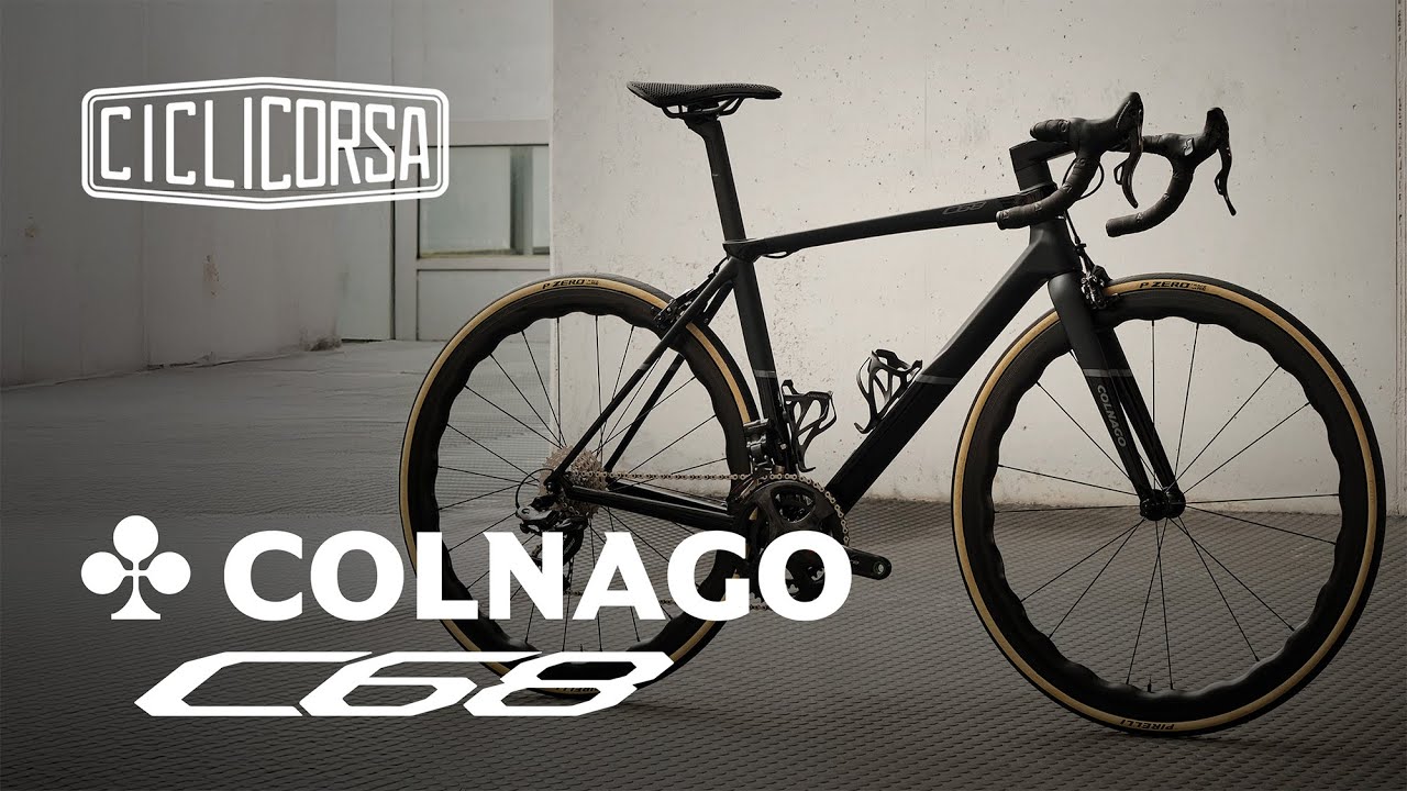 The Last Rim Brake C Series - Colnago C68 Black