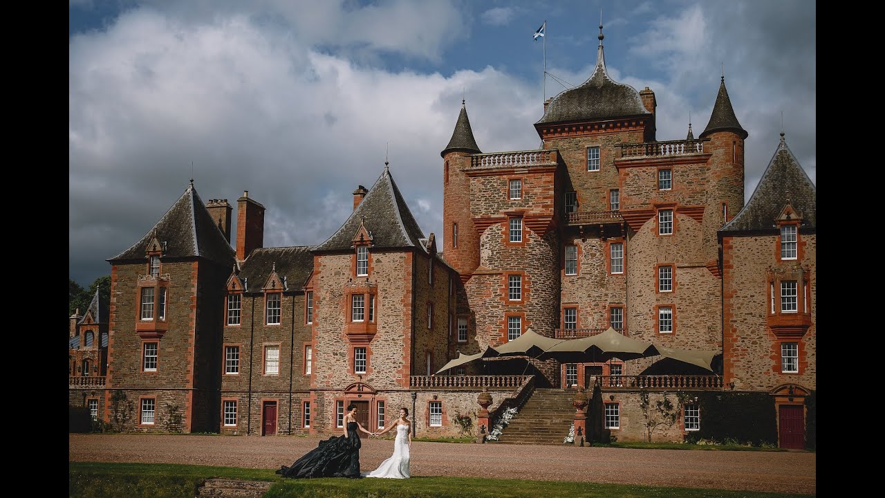 Thirlestane Castle Wedding - Fiona & Sasha - Roo Films
