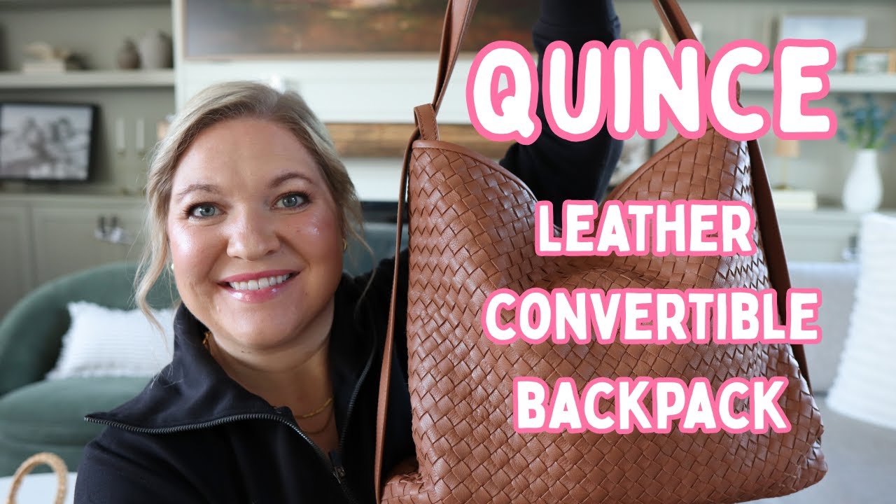 Quince Italian Leather Convertible Backpack Review