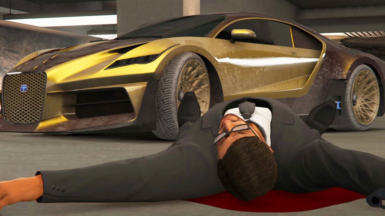 Stealing The Casino Podium Car - GTA 5