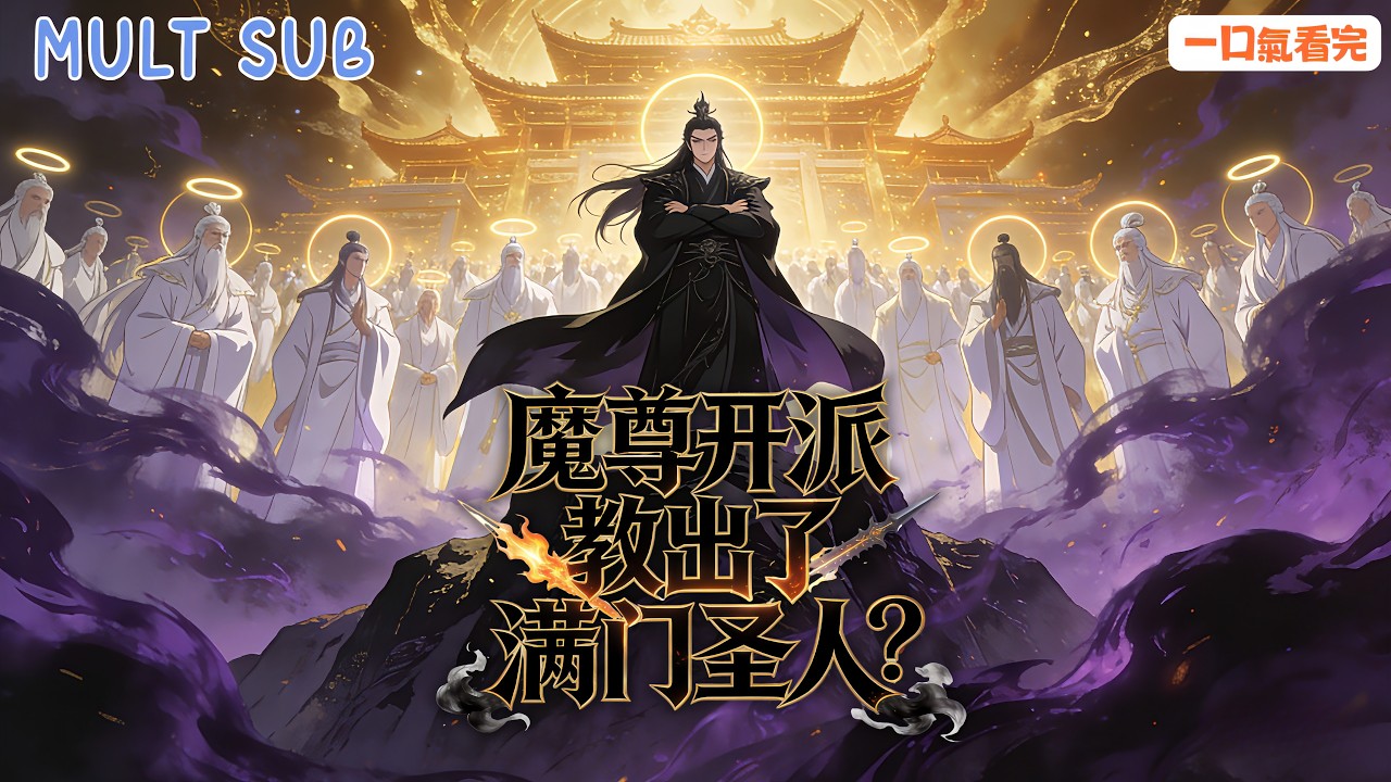 [MULT SUB]史上最慘魔尊😅，閉關百年出關，魔宗全員成聖人？！⚡本想復出想重振魔道，結果徒弟全成正道楷模？我這魔尊還怎麽當啊！😭《魔尊開派,教出了滿門聖人?》