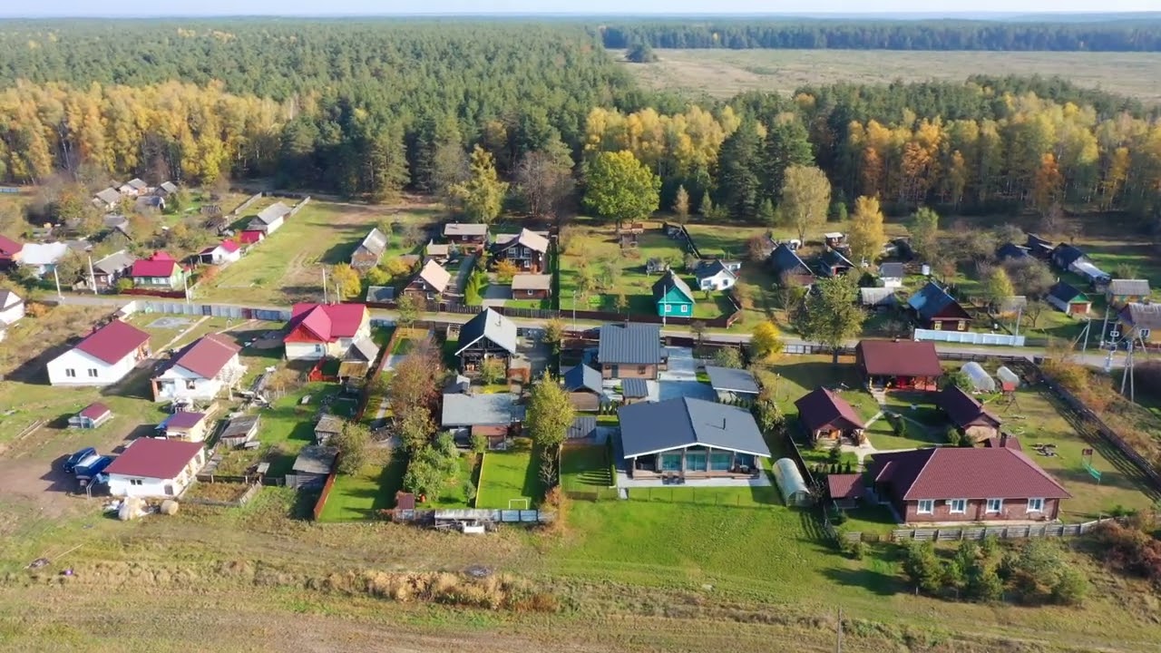 ПОСЕЛОК деревня Маковище - деревяшка в Беловежской пуще