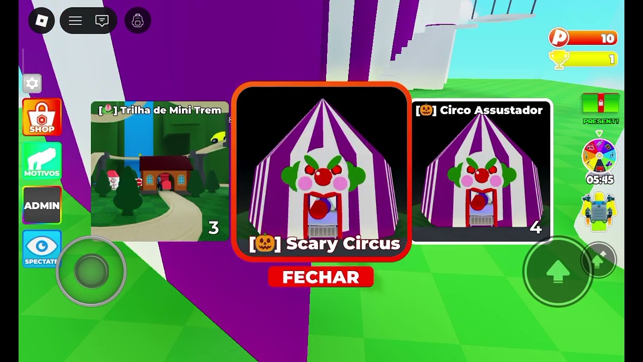 Chão é lava no Roblox 