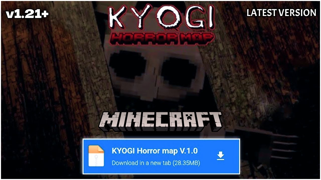KYOGI HORROR MAP! | KYOGI - HORROR MAP for Minecraft PE v1.21.44