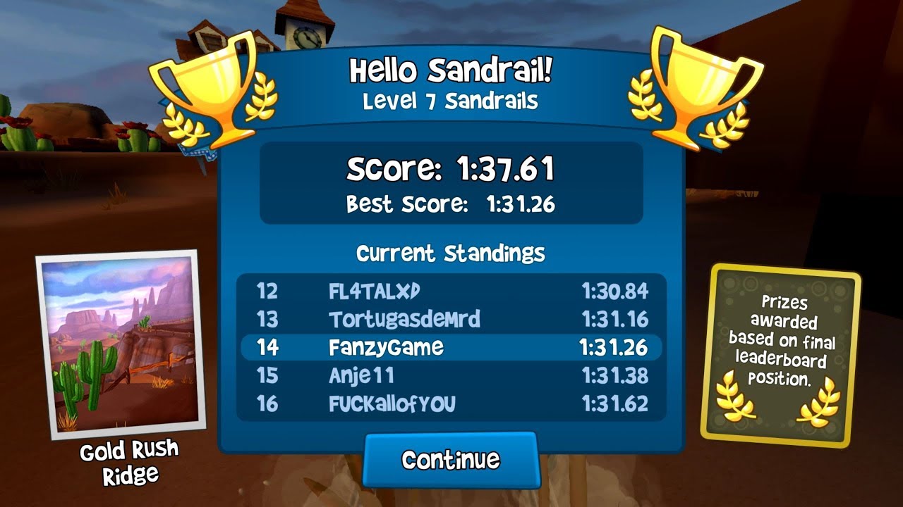 Sandrail New Car Challenge - Beach Buggy Racing 2