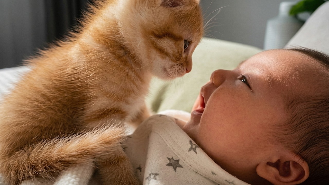 Baby & Kitten Best Moments 😻 | Cute Cat Videos Compilation 2026