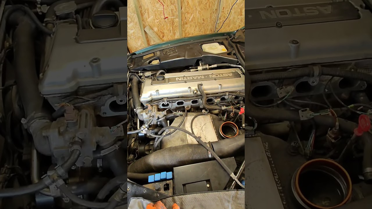 Rough idle on a Supercharged i6 Aston Martin DB7 #astonmartin #astonkeeper #astonmartindb7 #db7