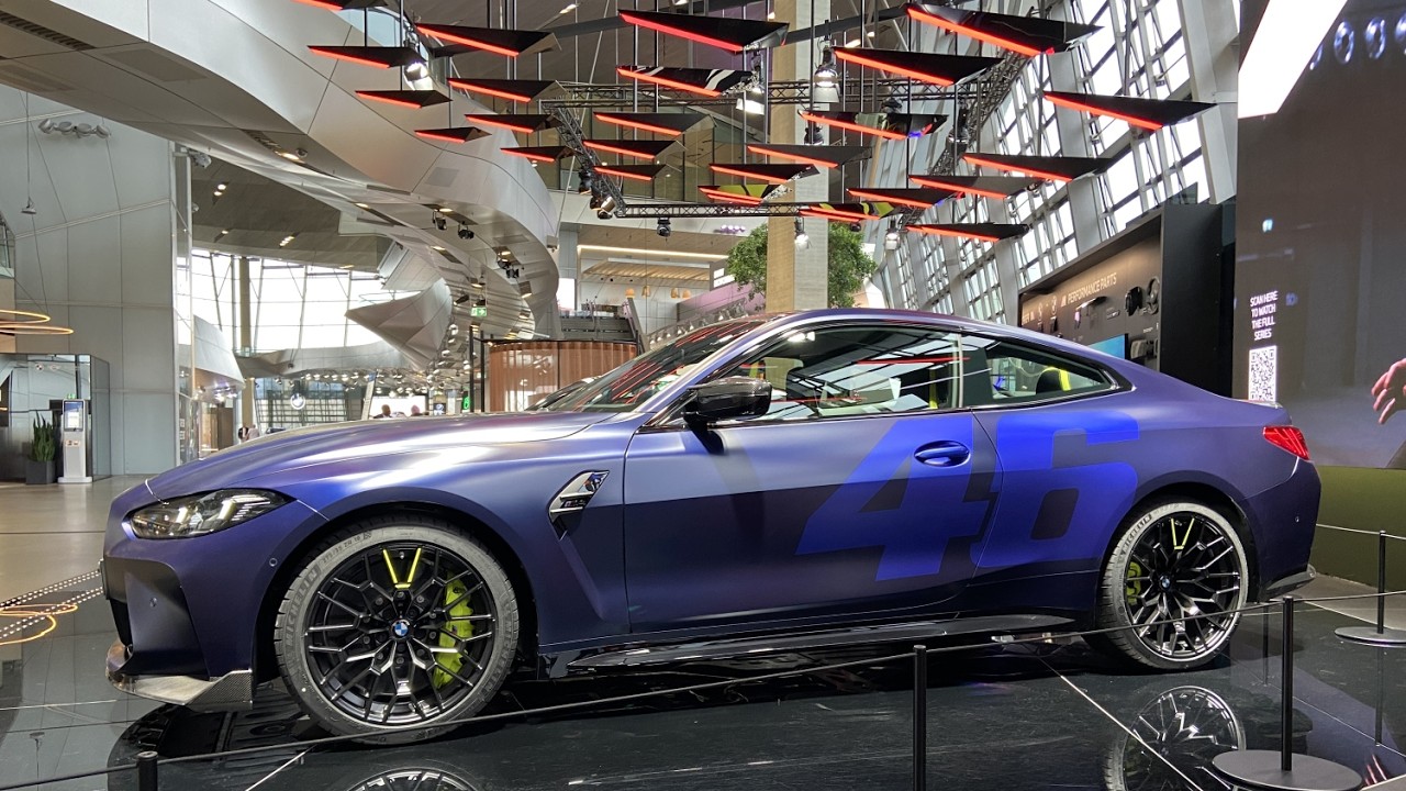 2025 BMW M4 CS Edition VR46 von Valentino Rossi