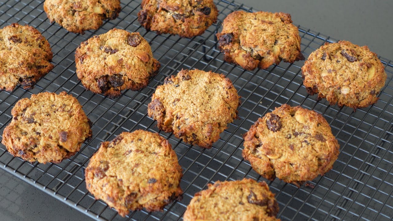 Healthy and Chewy Oatmeal Cookies | No Sugar, No Flour | Quick and Easy Recipe