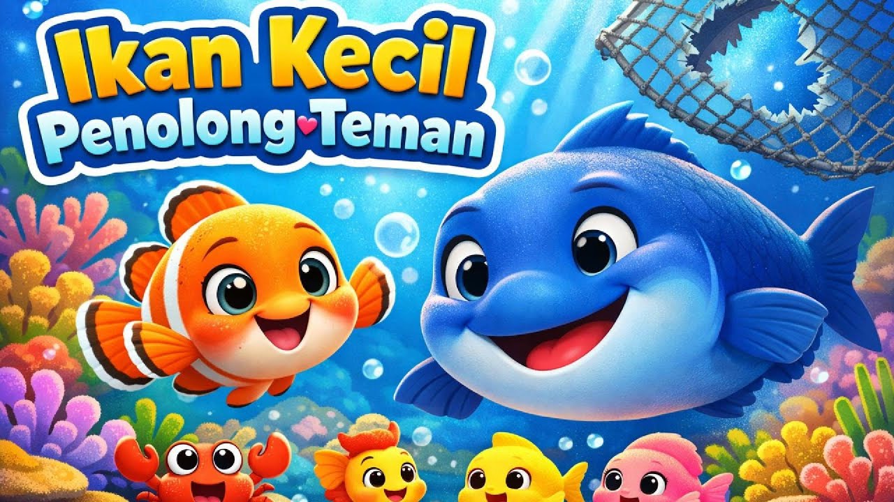 HEBAT! Ikan Kecil Penolong Teman