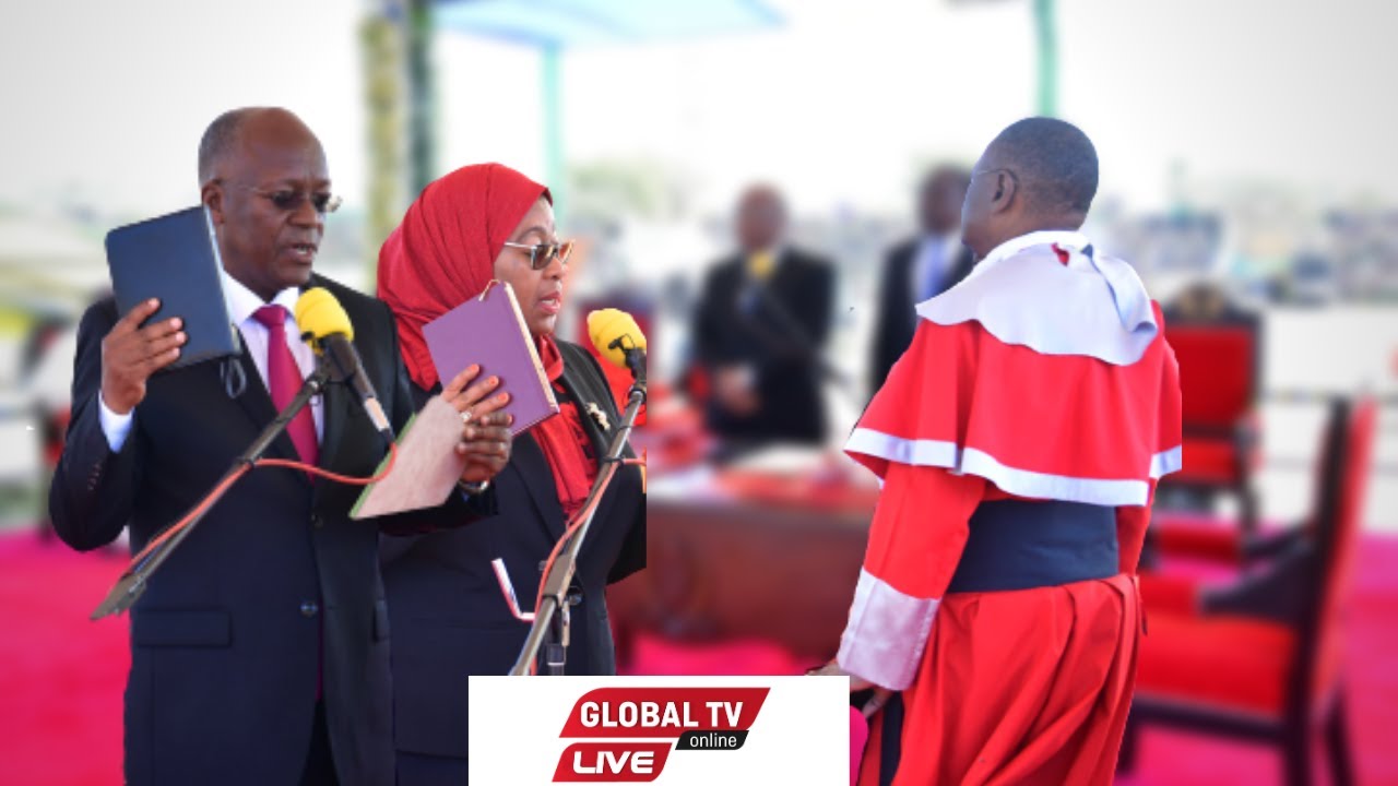 🔴#LIVE: RAIS MTEULE  JOHN MAGUFULI AAPISHWA KATIKA UWANJA WA JAMUHURI DODOMA...