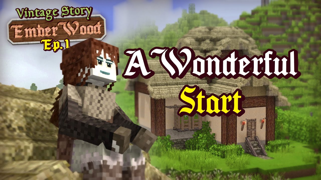 The Joy Of Starting A New World - EmberWood Ep.1 - Vintage Story 1.21