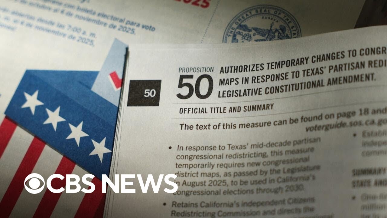 What to know about California's Prop 50