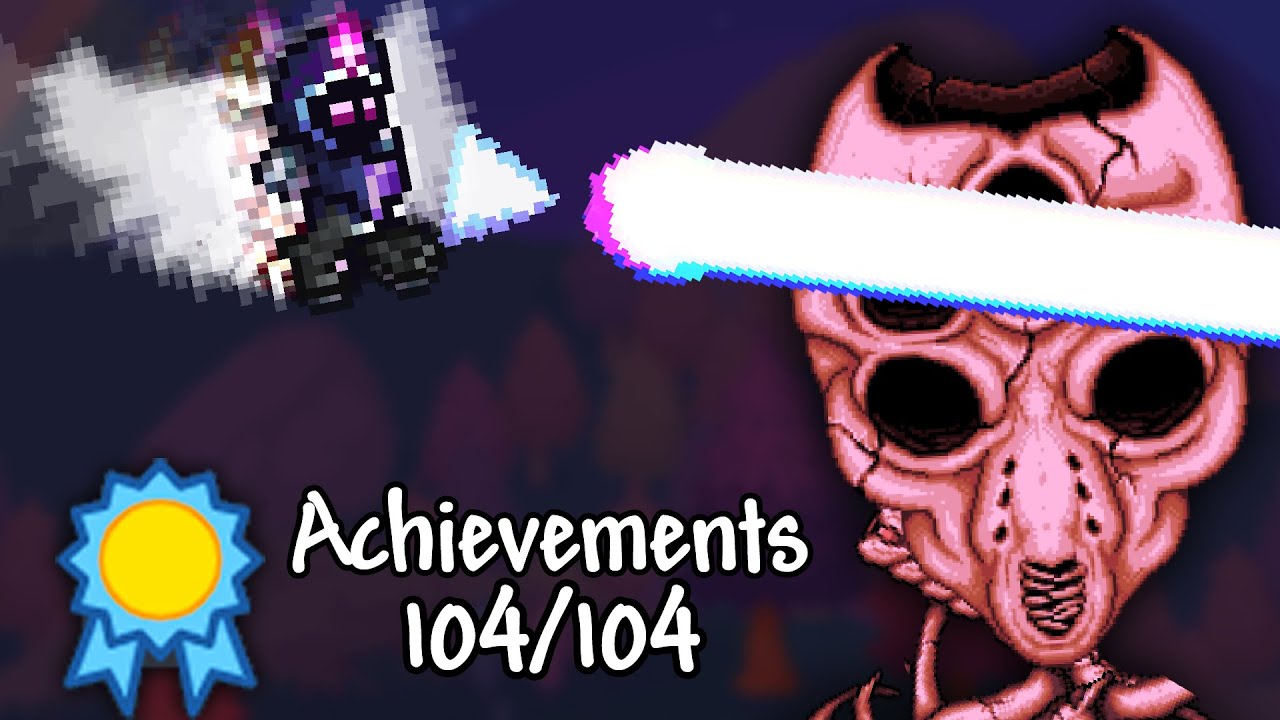 How I got EVERY ACHIEVEMENT in Terraria!