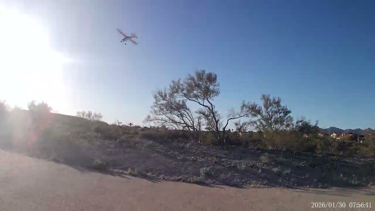 go around land the supercub