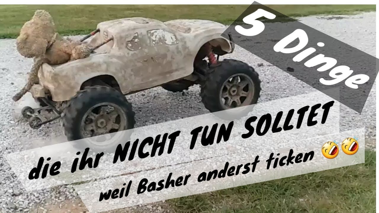 5 Dinge die ihr NICHT TUN SOLLTET wenn ihr mit dem X-Maxx bashen wollt | HD | Deutsch / German
