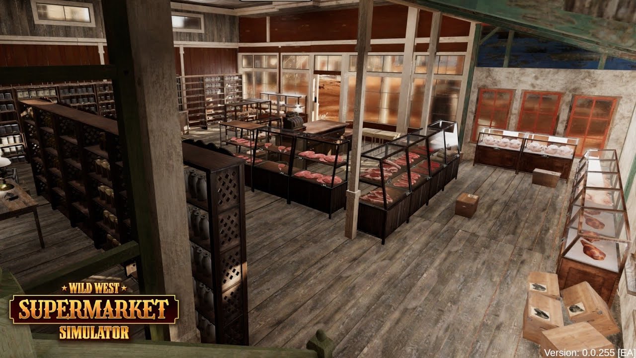 Stores Profit Skyrockets With Meat & Tools ~ Wild West Supermarket Simulator