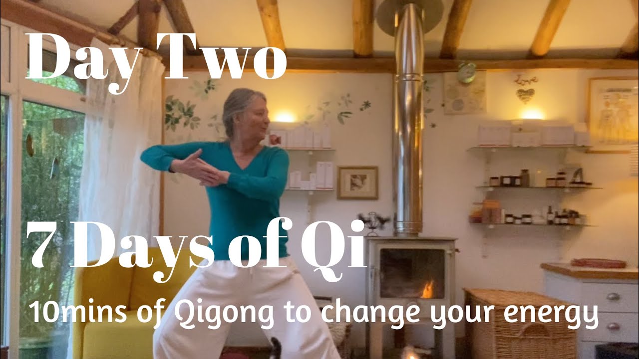 7 days of Qi   Day 2 - Clear out the old - Draw in the new