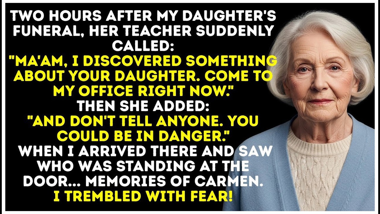 Hours After My Daughter's Funeral, Her Teacher Called 'I Found Something... Come NOW!'
