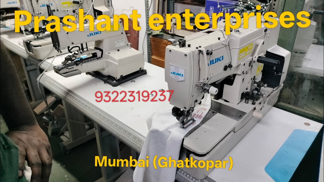 Single table Kaj button machine fitting in Ghatkopar 