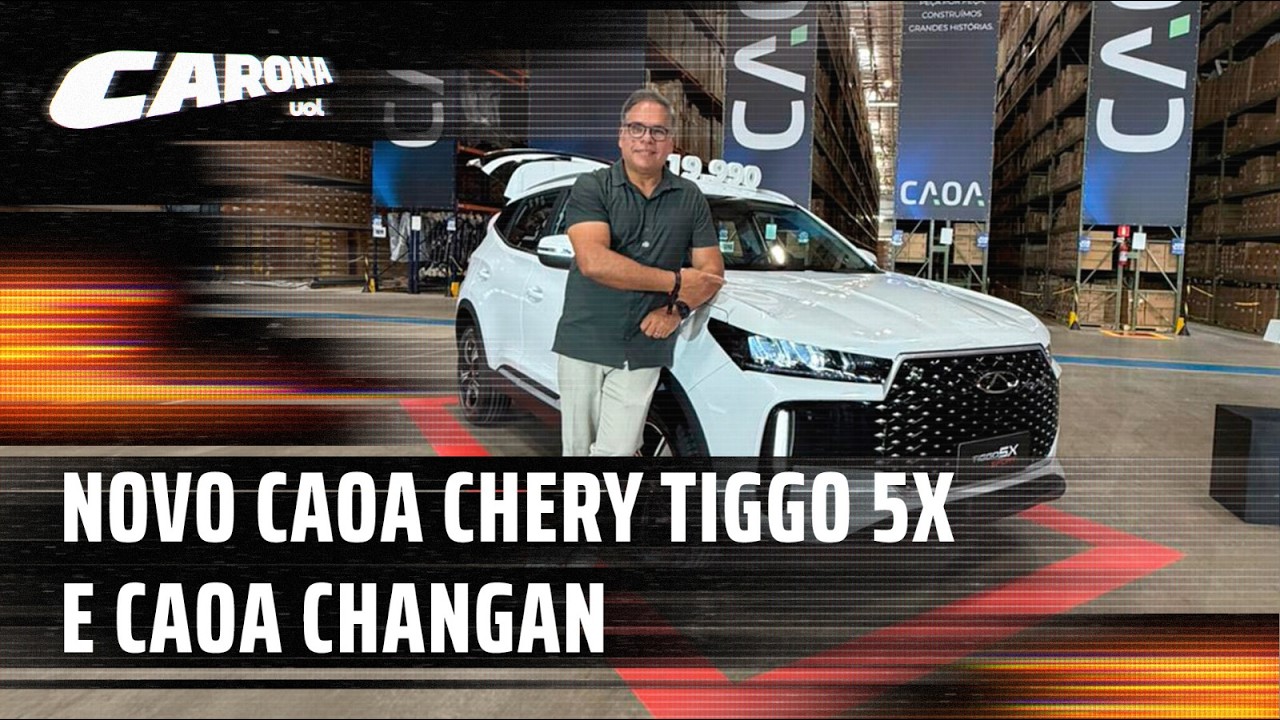 Programa Carona traz novo Caoa Chery Tiggo 5X 2027 e estreia da Caoa Changan no Brasil