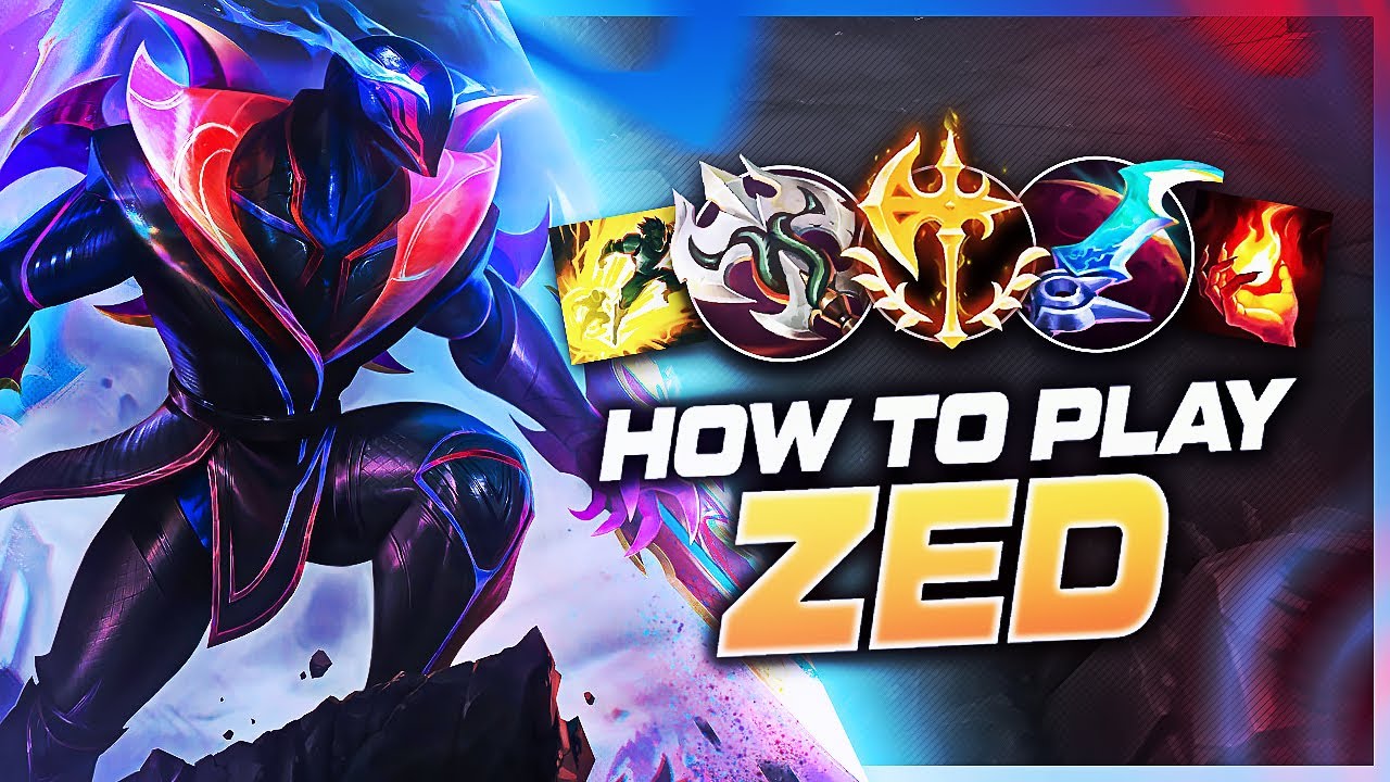 HOW TO PLAY ZED SEASON 13 | BEST Build & Runes | Season 13 Zed guide | League of Legends