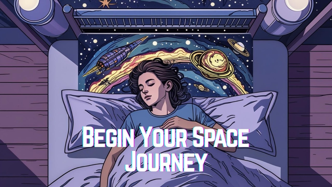 Space Adventure Bedtime Story | Relaxing Sleep Story for Deep & Calm Night Sleep