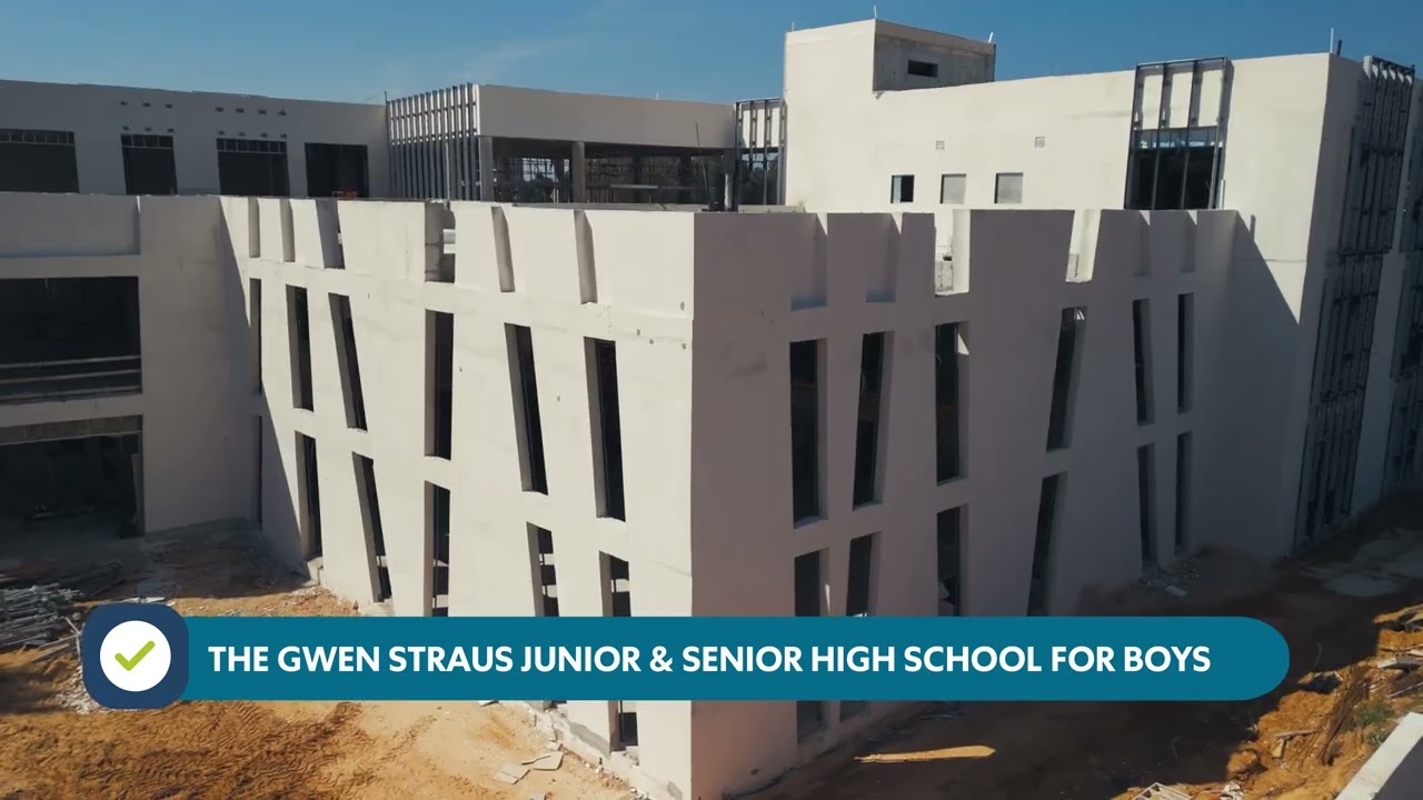 Get a sneak peek at the ongoing progress at the Gabel & Straus Family Campus at AMIT Kfar Batya