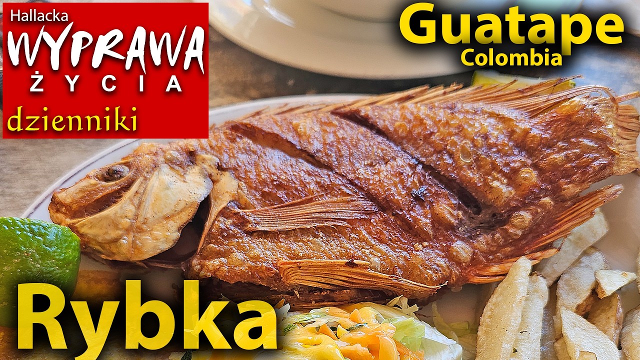 Rybka lubi pływać w Guatape
