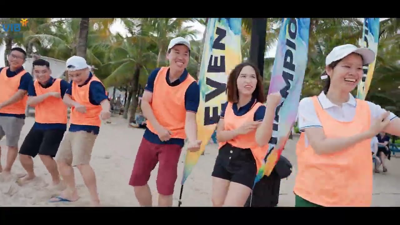 VIPTRIP TỔ CHỨC TEAMBUILDING VIB TẠI HẠ LONG