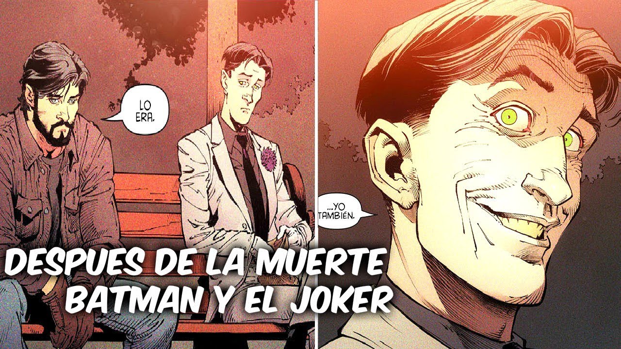 LA INCREIBLE PLATICA DEL JOKER Y BRUCE WAYNE DESPUES DE MORIR 