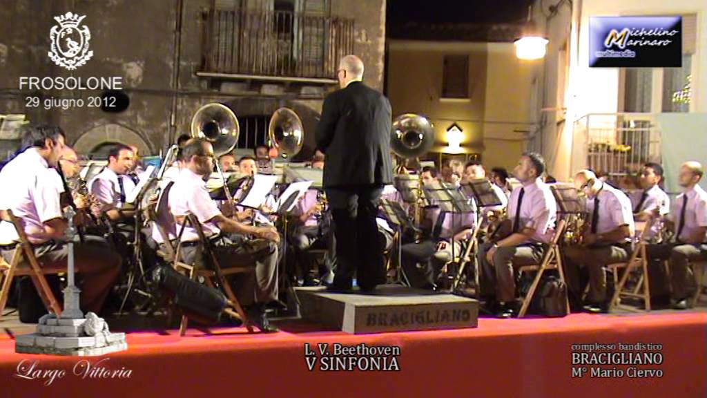 FROSOLONE - SINFONIA N° 5 di Beethoven (Banda di Bracigliano)