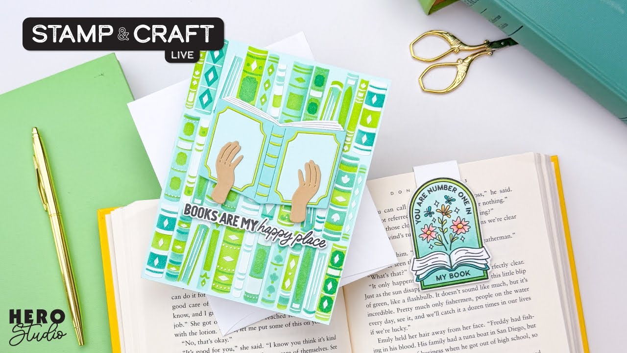Hero Studio Stamp & Craft LIVE - November 2025 Card Kit and Stamp & Cut of the Month