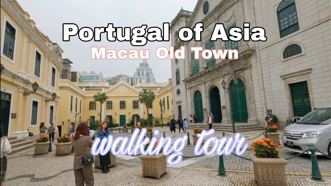 Walking on Portugal of Asia | Old Places in Macau | Street Foods | Tour