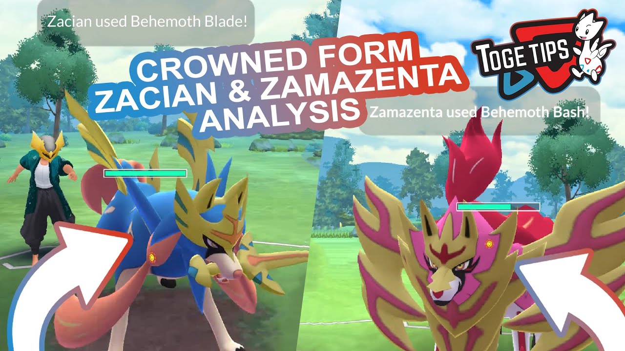 How Good are Crowned Zacian and Zamazenta? | Pokemon Go Analysis