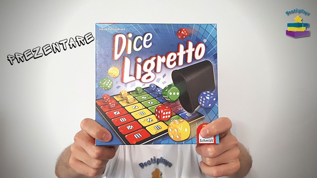 Cum se joaca Ligretto cu zaruri (RO) [Board game #89]