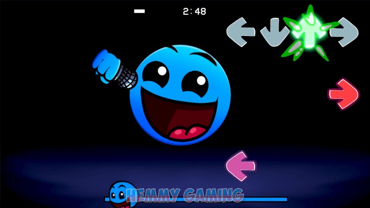 FNF Phantasm In The Hole but Geometry Dash 2.2 Sings It | Fire In The Hole FNF Mods
